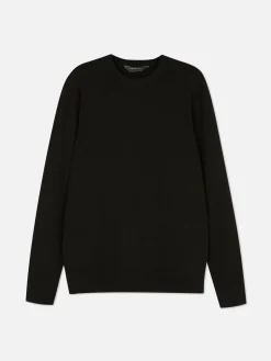 Jersey De Punto Fino Y Cuello Redondo