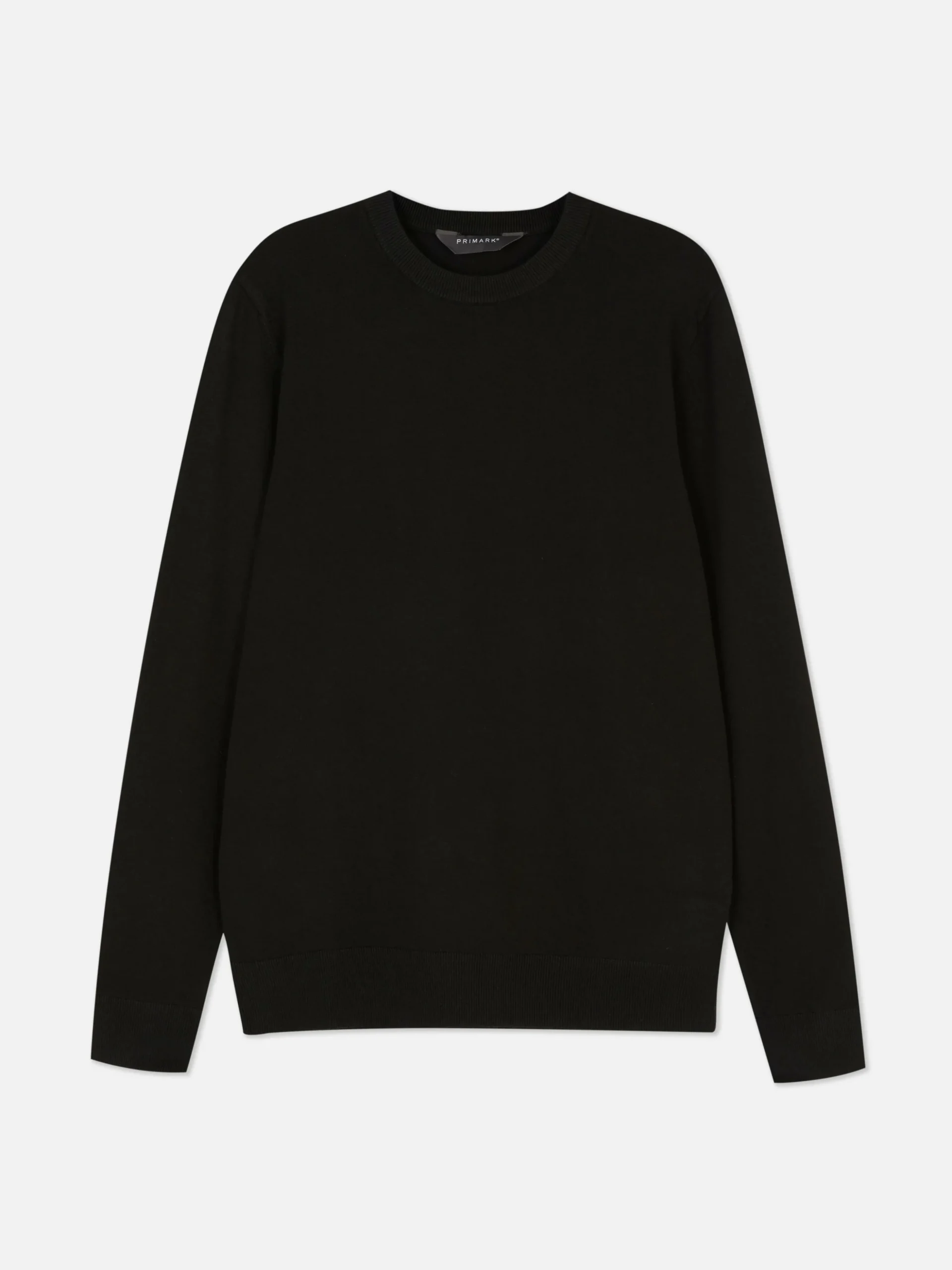 Jersey De Punto Fino Y Cuello Redondo