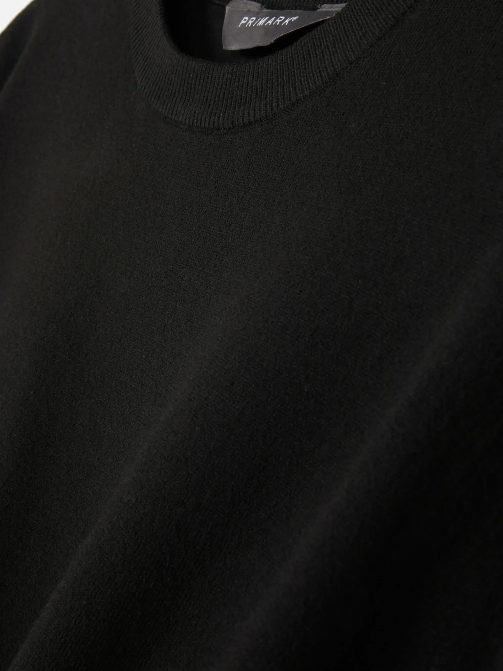 Jersey De Punto Fino Y Cuello Redondo