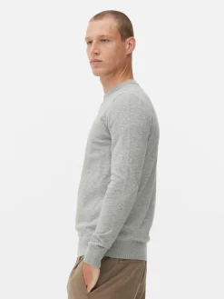 Jersey De Punto Fino Y Cuello Redondo