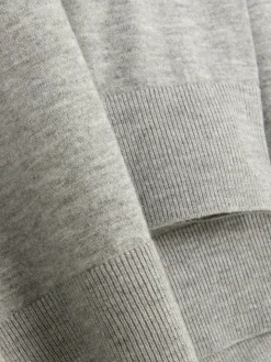 Jersey De Punto Fino Y Cuello Redondo