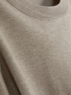 Jersey De Punto Fino Y Cuello Redondo