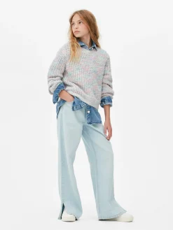 Jersey De Punto Multicolor