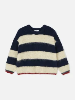 Jersey De Punto Suave A Rayas De Rita Ora