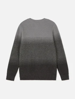 Jersey De Punto Texturizado A Rayas