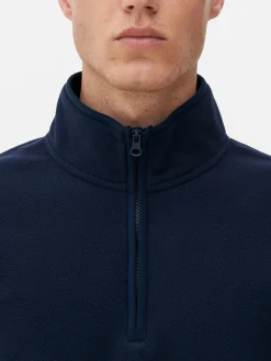 Jersey Polar Con Media Cremallera