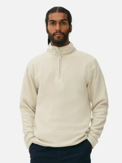 Jersey Polar Con Media Cremallera