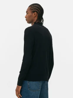 Jersey Tipo Polo De Manga Larga