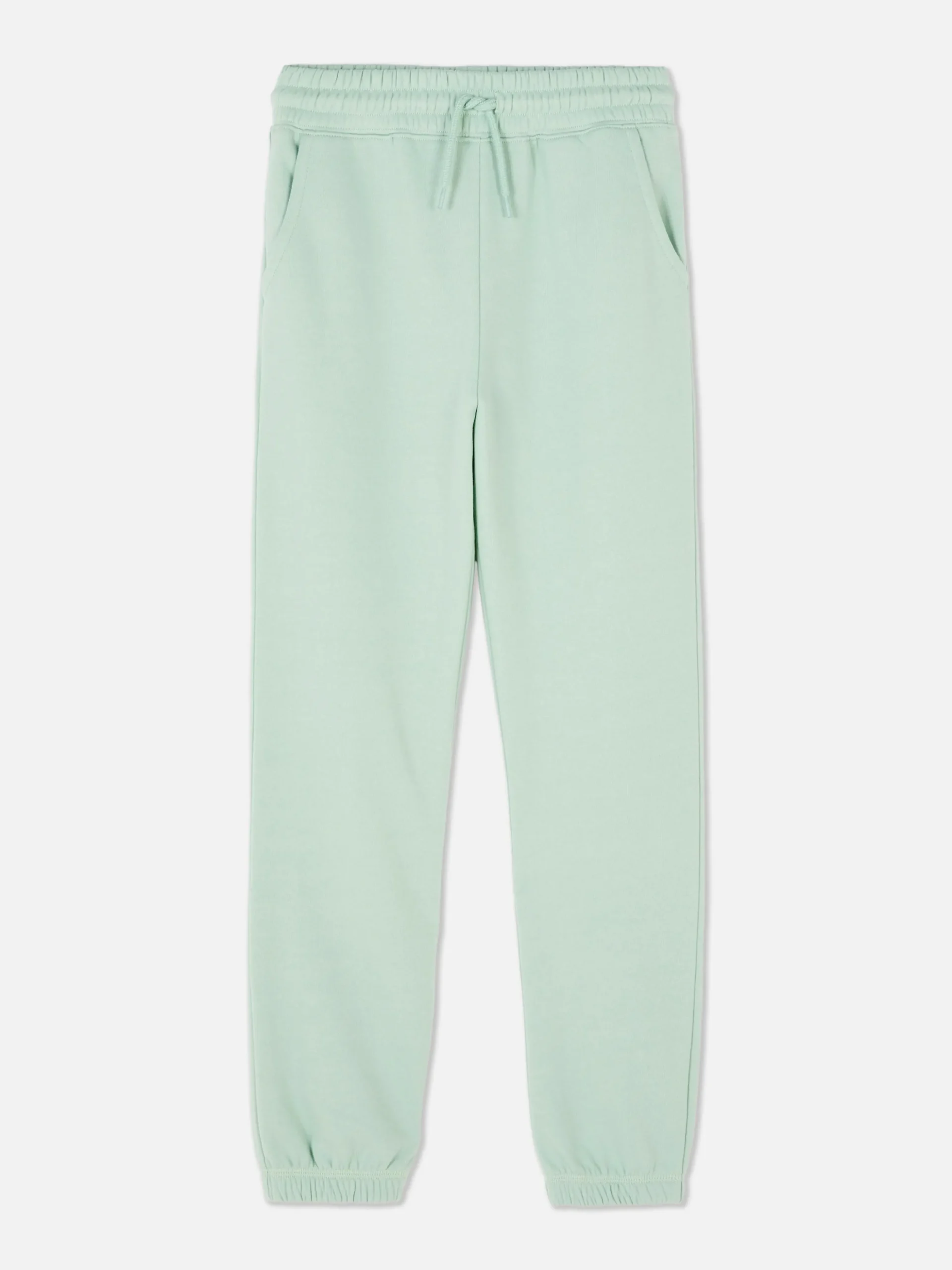 Joggers Con Bajos Ajustados Y Cordón Para Niña Mayor