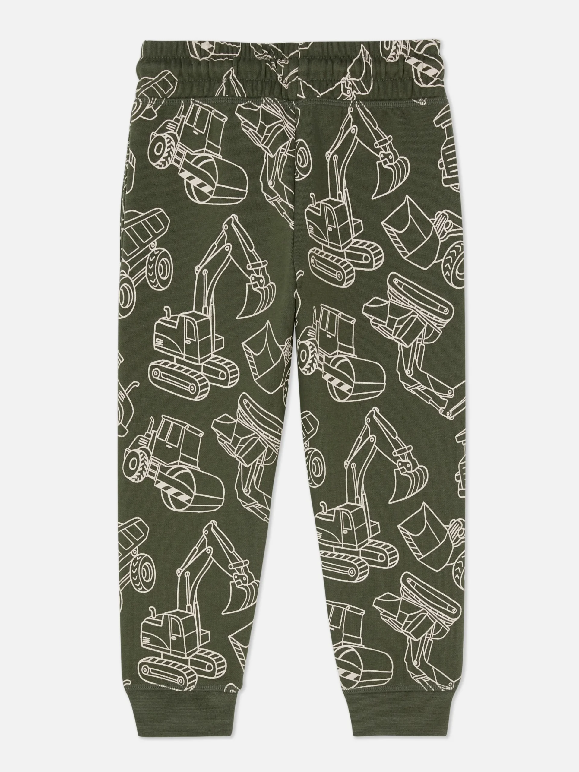 Joggers Con Cordón De Ajuste Y Estampado Gráfico