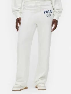 Joggers Con Cordón De Ajuste Y Estampado «Yale»