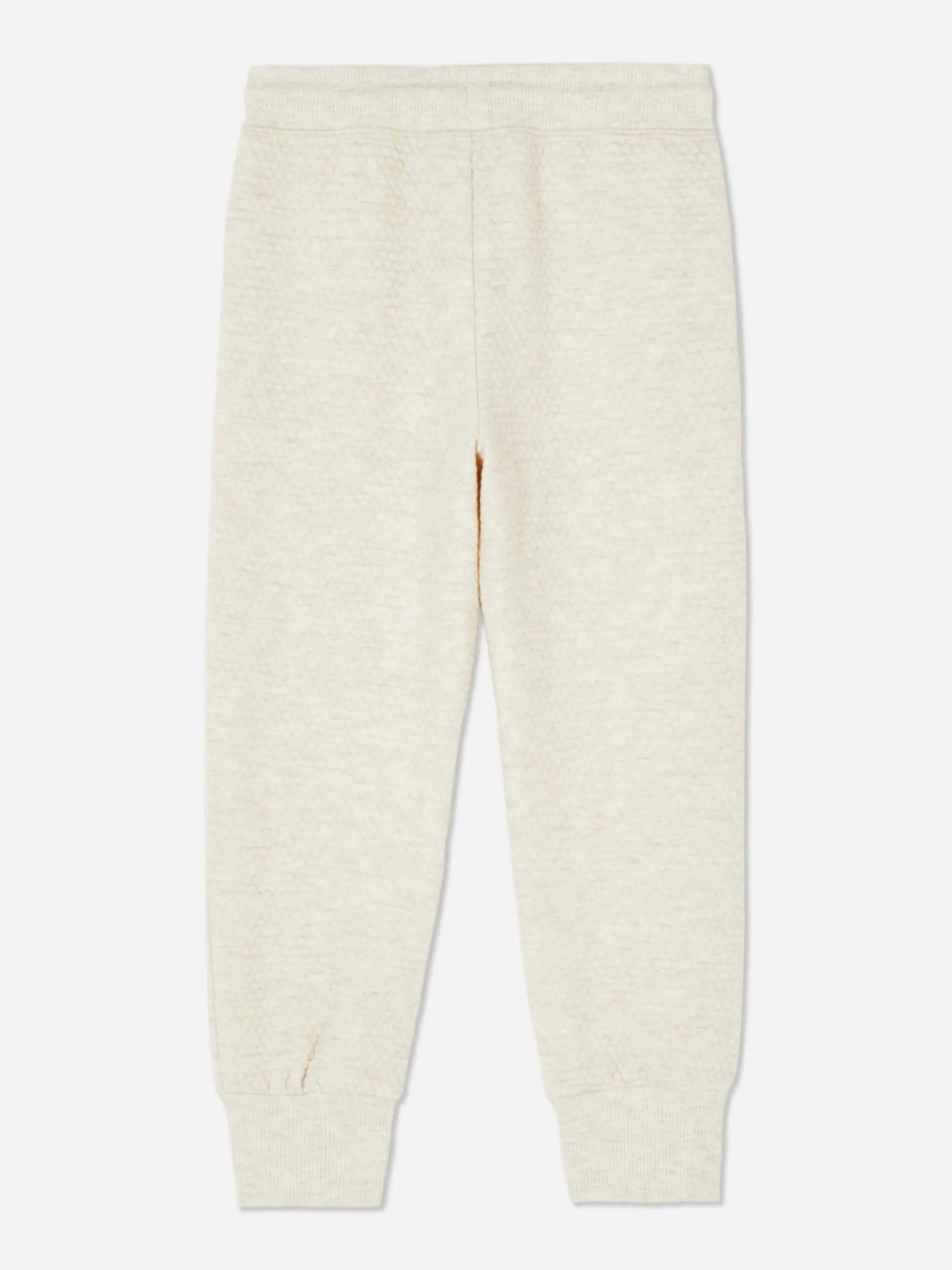 Joggers Con Textura Y Cordón De Ajuste