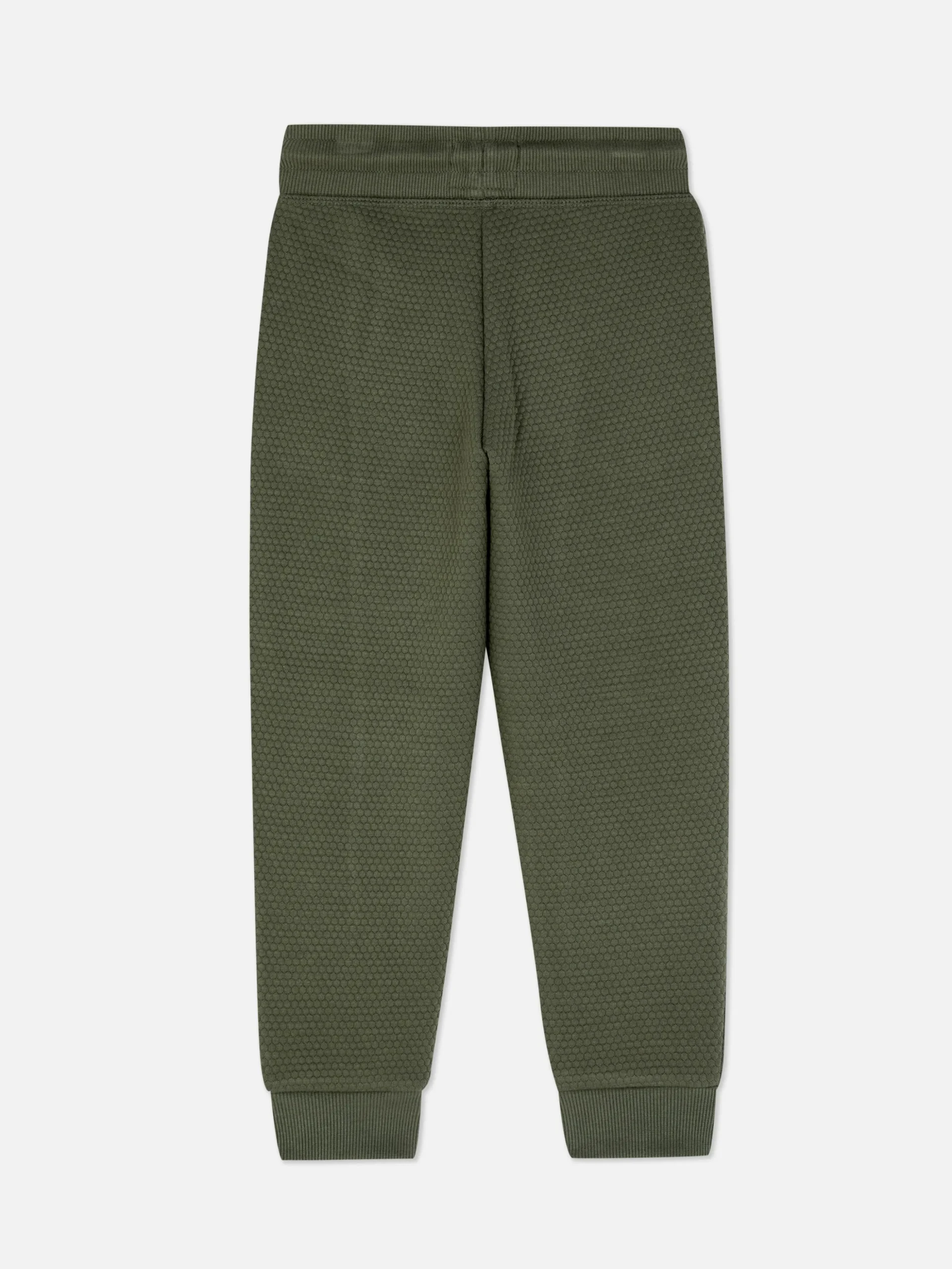 Joggers Con Textura Y Diseño Geométrico