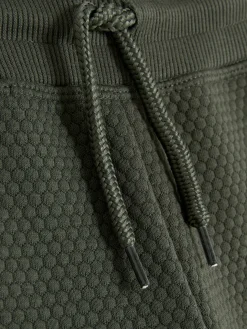 Joggers Con Textura Y Diseño Geométrico