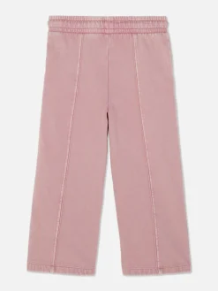 Joggers De Pernera Ancha Con Cordón De Ajuste