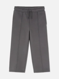 Joggers De Pernera Ancha Con Cordón De Ajuste