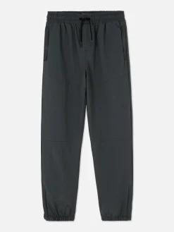 Joggers Técnicos Con Cordón De Ajuste