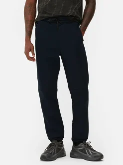 Joggers Texturizados De Cintura Elástica