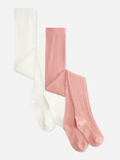 Juego De 2 Leotardos De Punto De Ochos