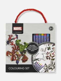 Juego Para Colorear De Los Vengadores De Marvel