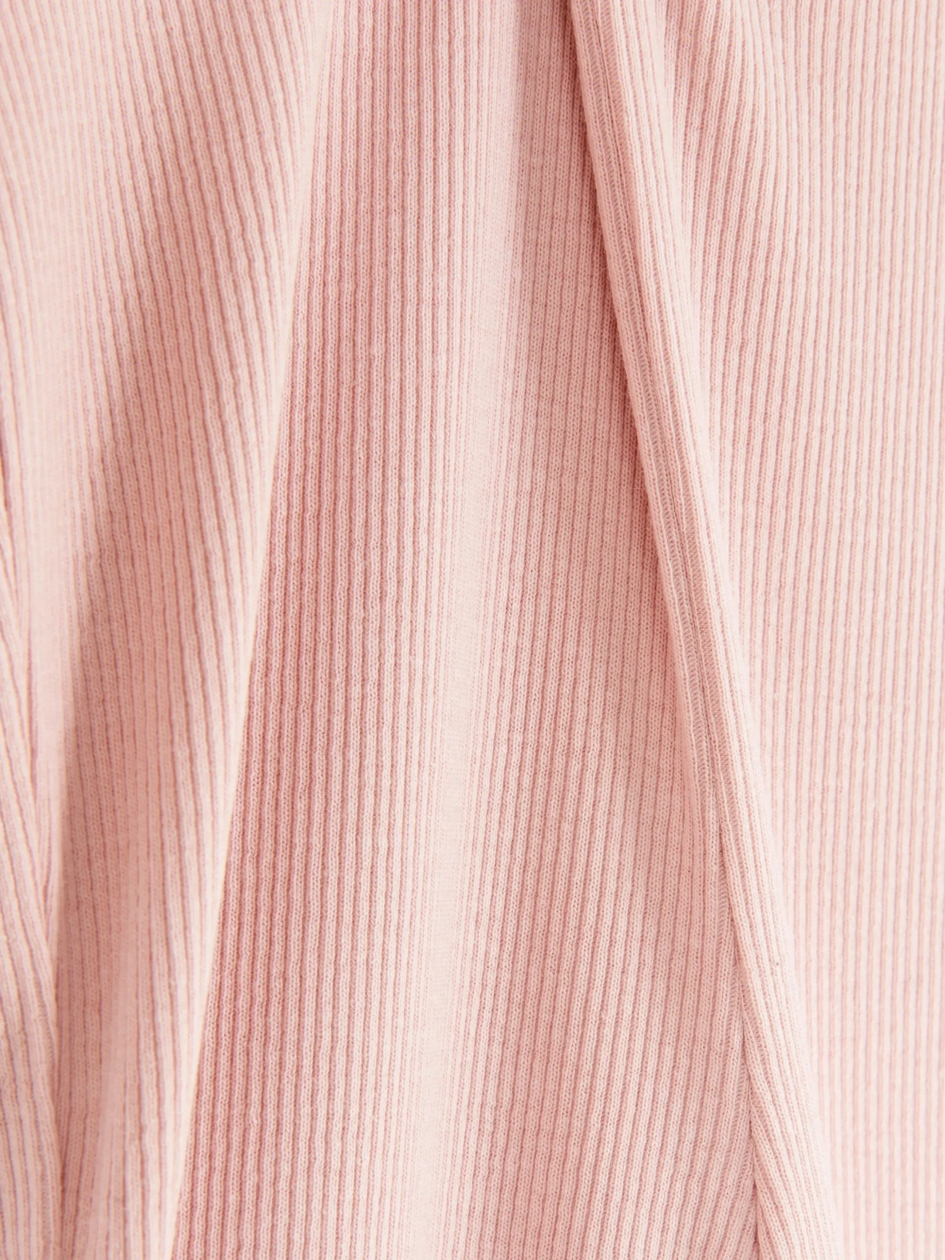 Leggings Acanalados De Campana