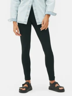 Leggings Largos De Punto