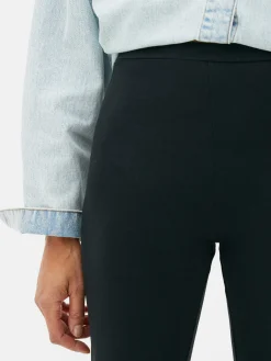 Leggings Largos De Punto