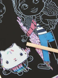 Libreta De Esgrafiado De La Casa De Muñecas De Gabby