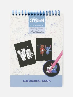 Libro De Colorear Aterciopelado De Stitch De Disney