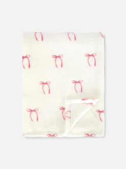 Manta Con Estampado De Lazos Pequeños