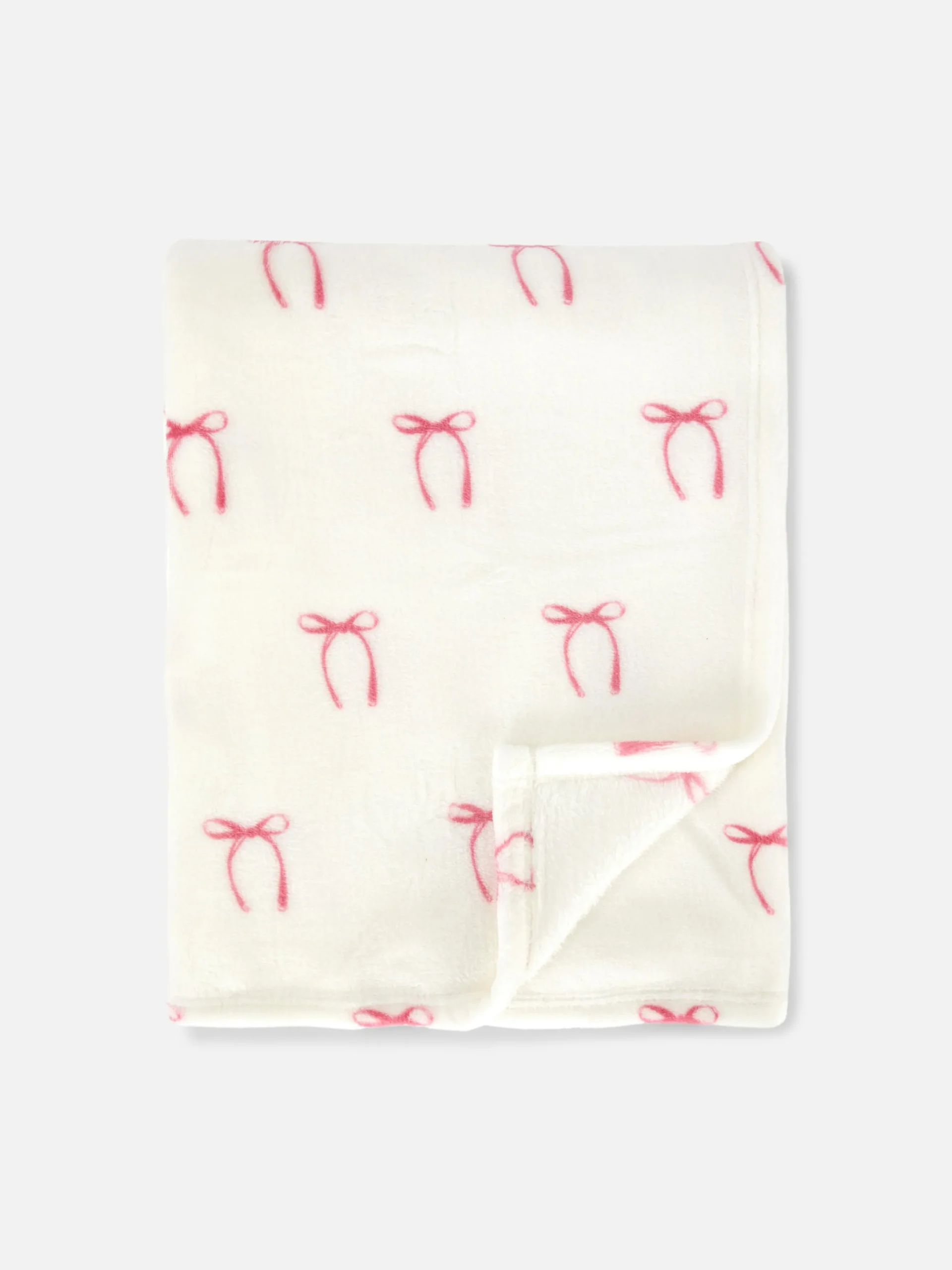 Manta Con Estampado De Lazos Pequeños