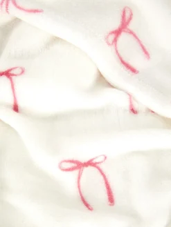 Manta Con Estampado De Lazos Pequeños