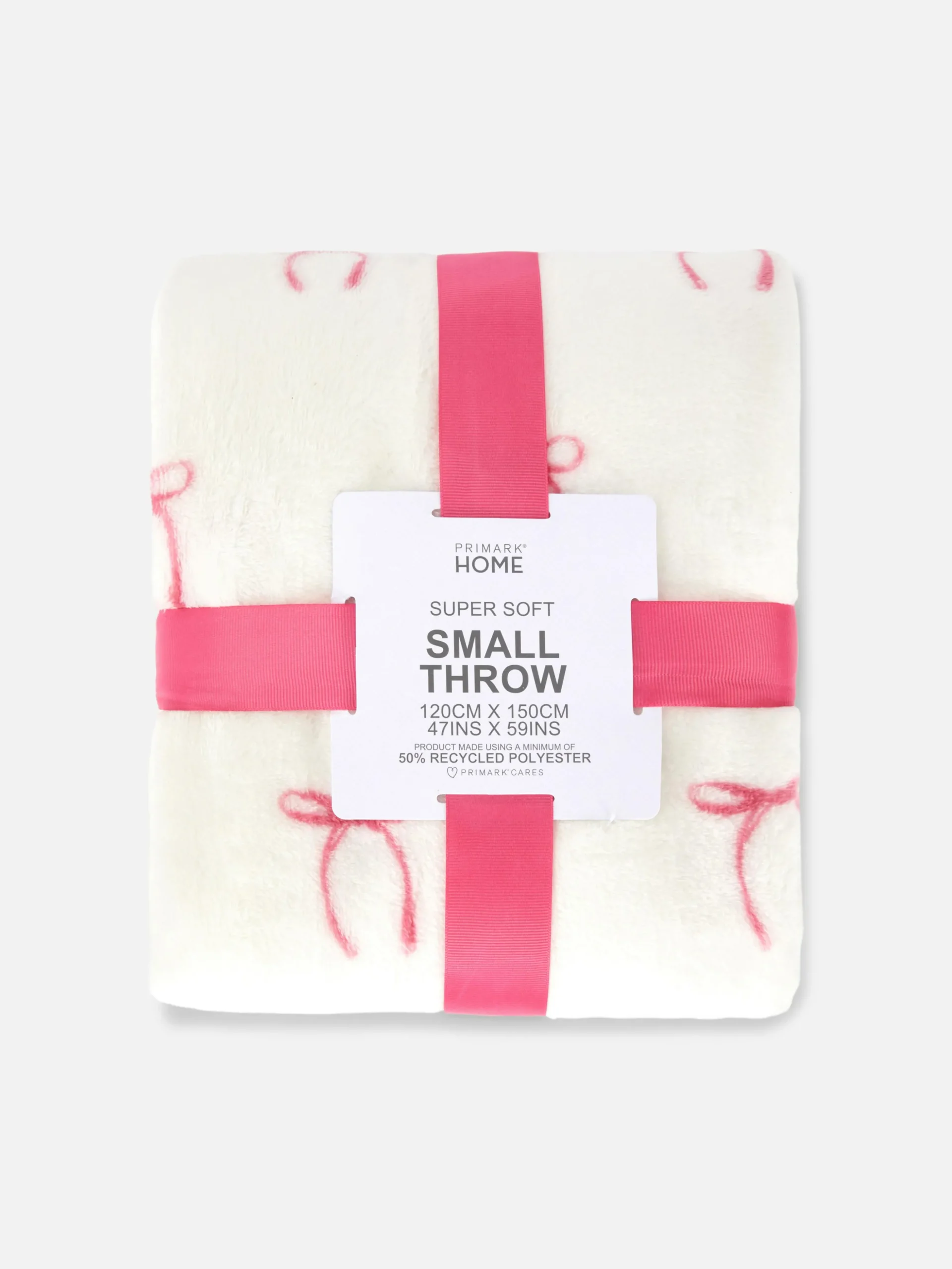 Manta Con Estampado De Lazos Pequeños