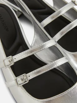 Merceditas Con Doble Tira Y Hebilla