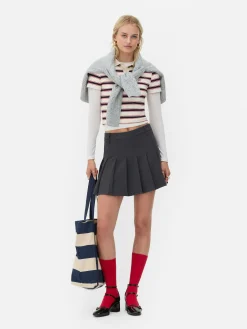 Minifalda Plisada De Rita Ora