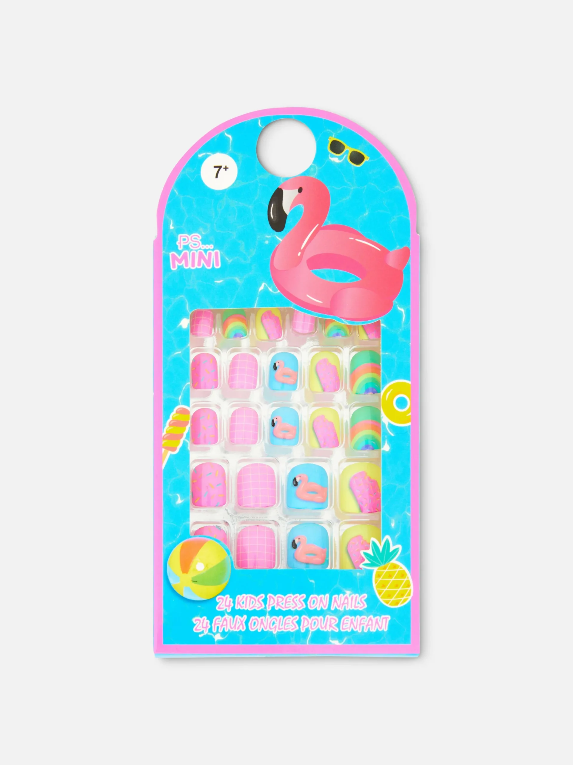 Miniuñas Postizas Adhesivas «Pool Party» De PS...