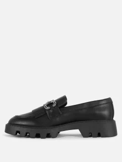 Mocasines Gruesos Con Flecos De Rita Ora