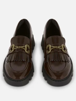 Mocasines Gruesos Con Flecos De Rita Ora