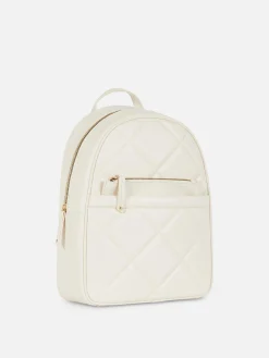 Mochila Acolchada De Piel Sintética