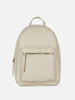 Mochila De Piel Sintética