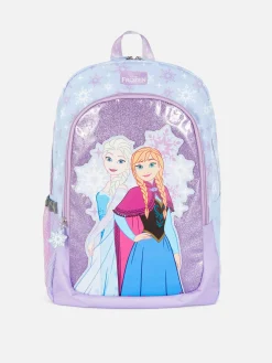 Mochila Escolar Con Purpurina De Frozen De Disney