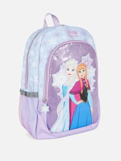 Mochila Escolar Con Purpurina De Frozen De Disney