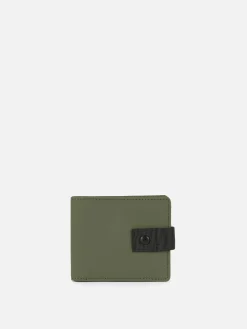 Monedero Plegable Con Acabado Engomado