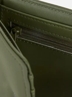 Monedero Plegable Con Acabado Engomado