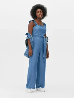 Mono Vaquero Con Tirantes Con Volantes