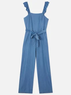 Mono Vaquero Con Tirantes Con Volantes