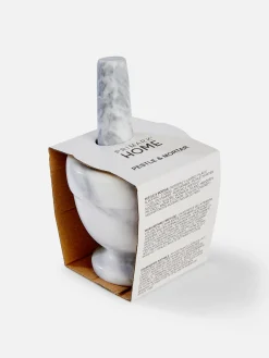 Mortero Y Mano De Mármol