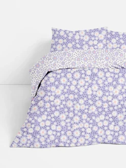 Nórdico Reversible Con Margaritas Para Cama Doble