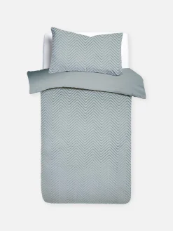 Nórdico Reversible Con Textura Para Cama Individual