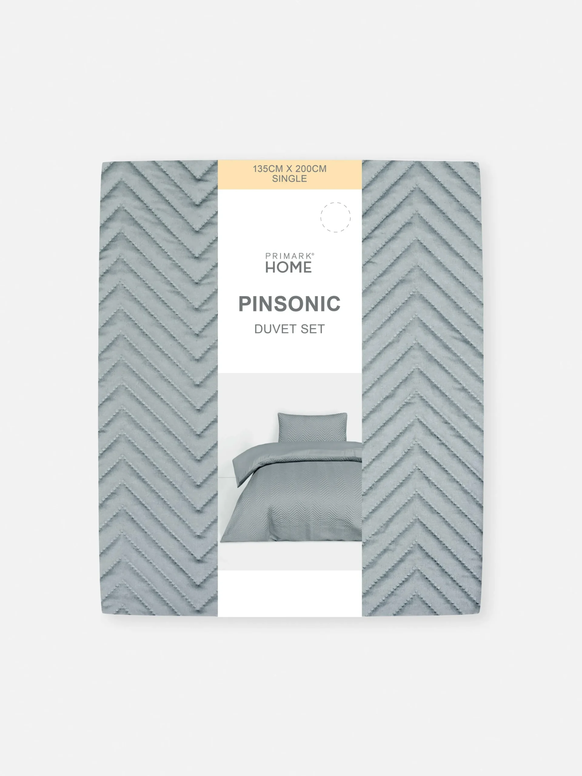 Nórdico Reversible Con Textura Para Cama Individual